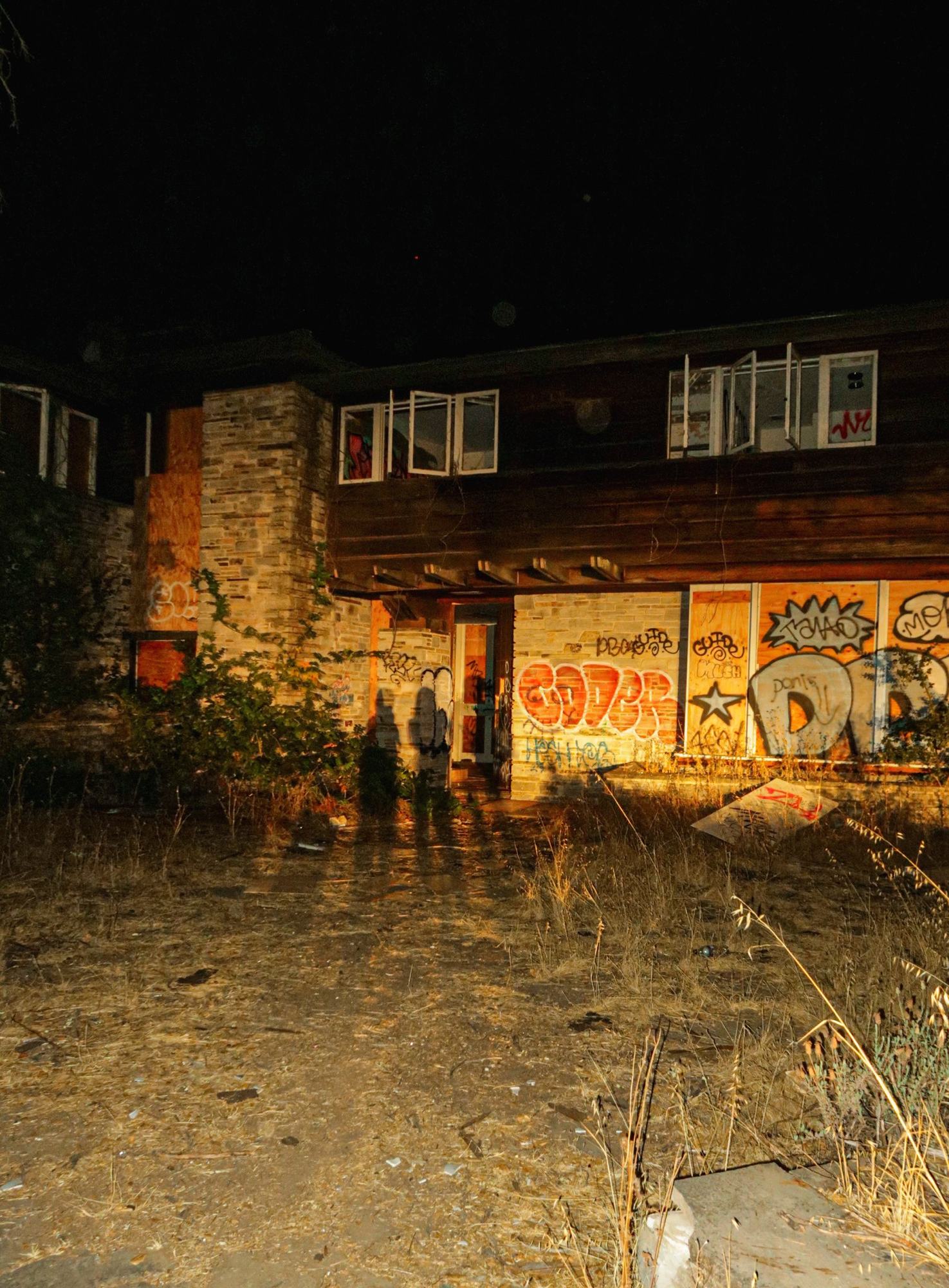 Graffiti coastal bunker