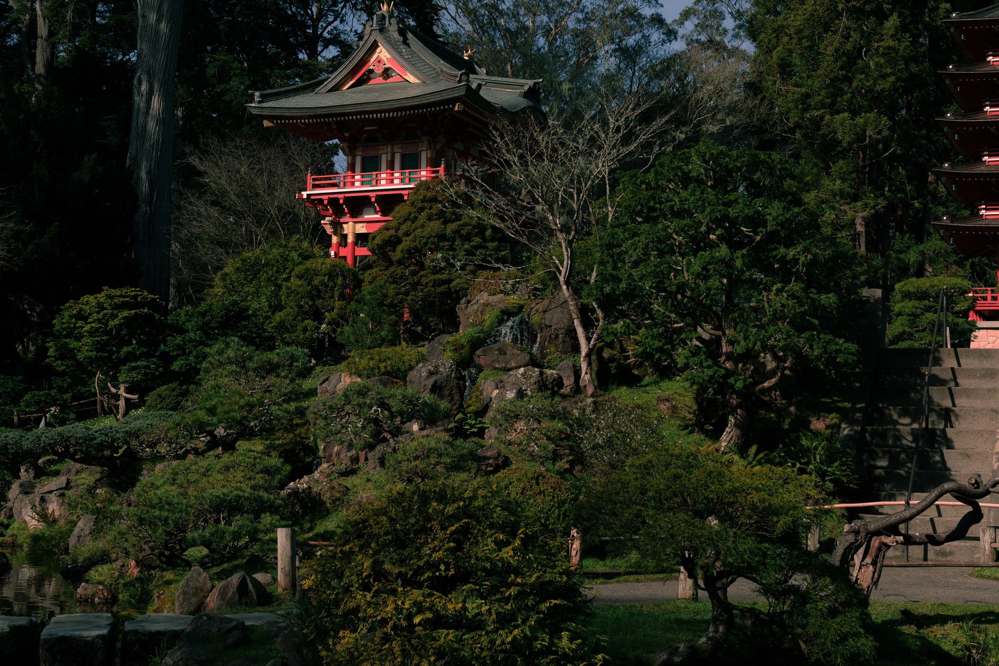 Japanese Tea Garden pagoda